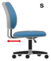 Khả năng thay đổi chiều sâu lưng ghế