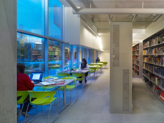 phòng học thư viện không gian mở