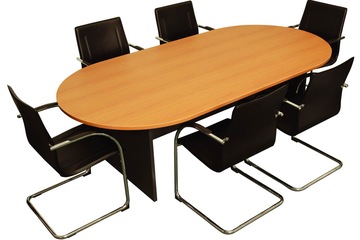 bàn họp oval cho phòng họp nhỏ
